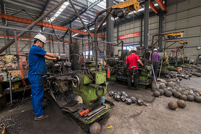 姜堰网架配件车间